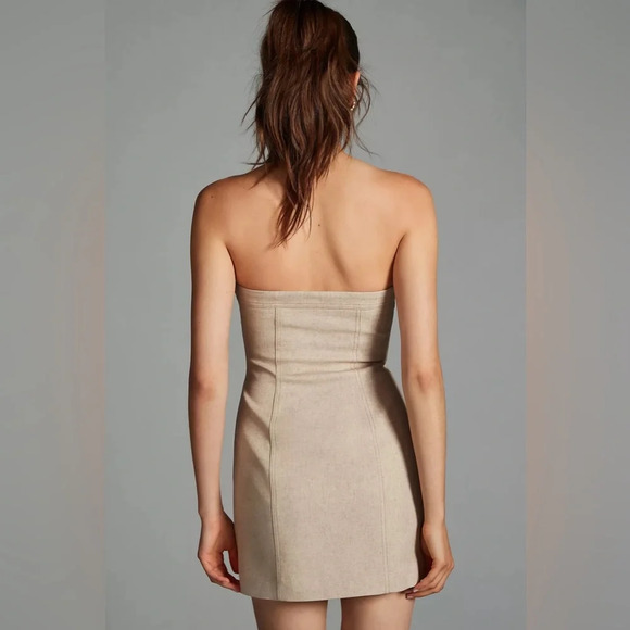 Anthropology Significant Other Rozalia Strapless Bustier Dress - Picture 3 of 5